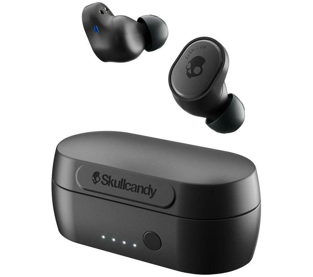 Skullcandy Sesh Evo Bluetooth Earbuds - Black