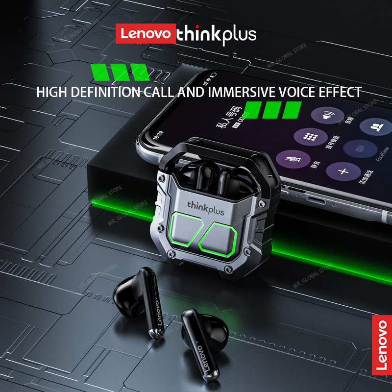 Lenovo Bluetooth Earphone with Noise Cancelling & Mic