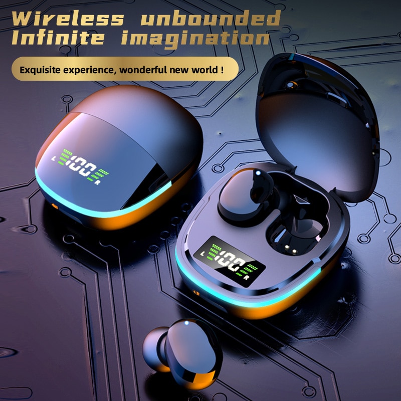 TWS G9S Bluetooth Earphones With Mic