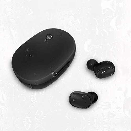 Wireless earbuds with noise cancelling microphone