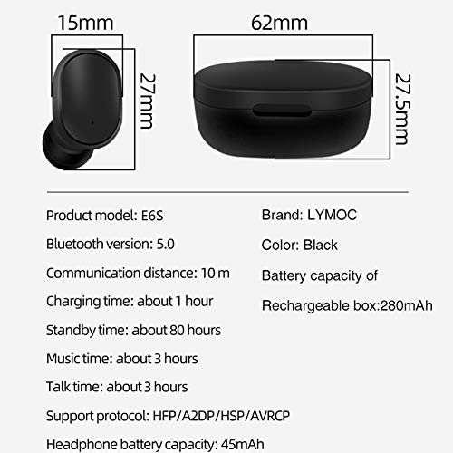 Wireless earbuds with noise cancelling microphone