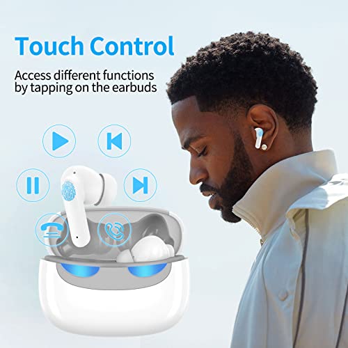 ACOCOBUY Bluetooth Earbuds for iPhone/Samsung/Google Pixel