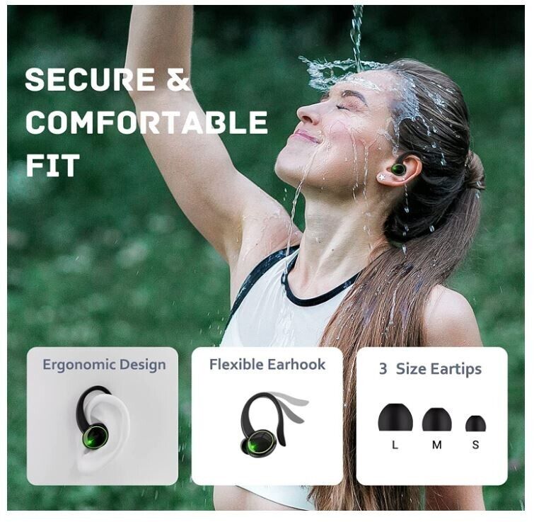 AOTONOK C16 Wireless Earbuds, Noise Cancelling Bluetooth Headphones