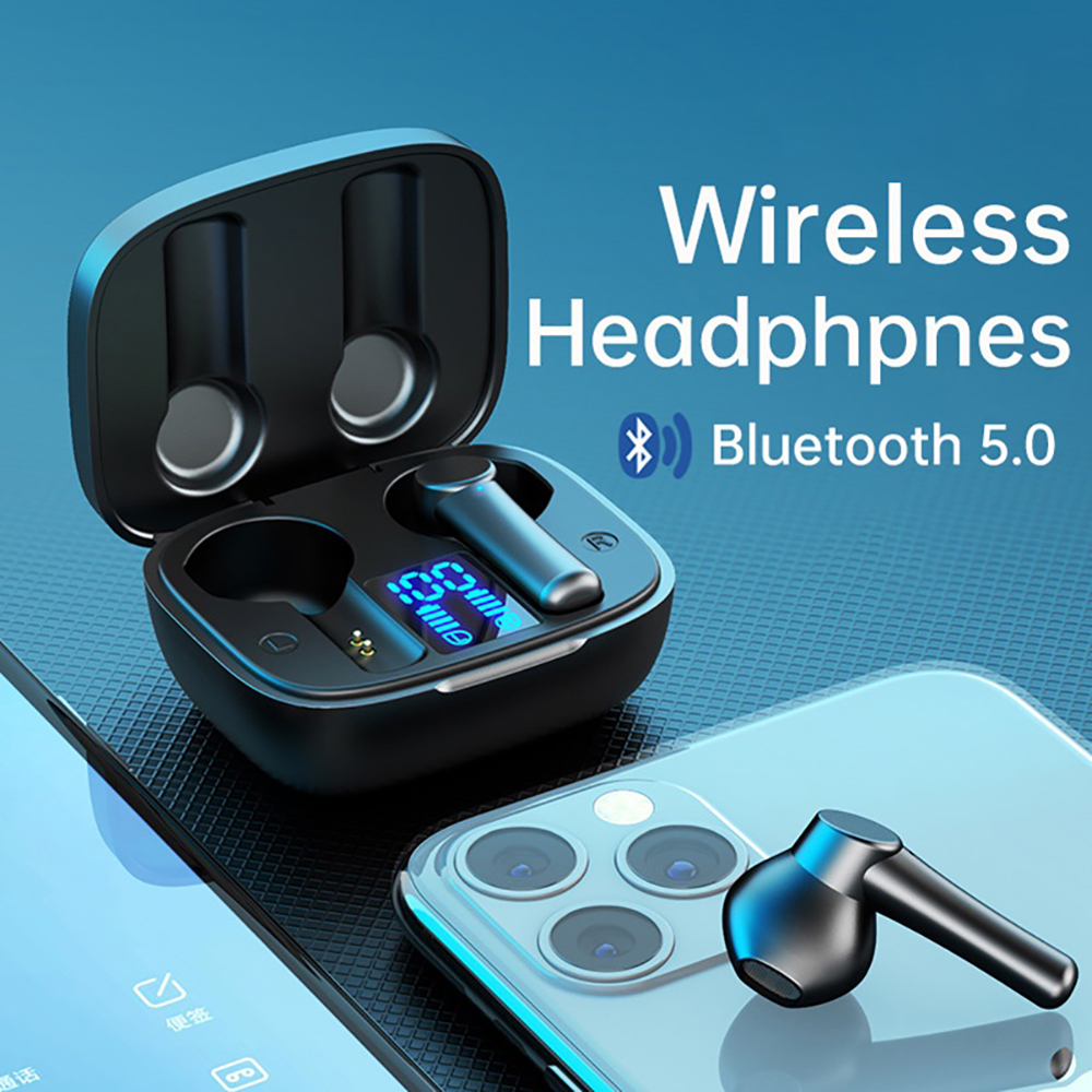 Wireless Earbuds with Noise Cancelling & Charging Case