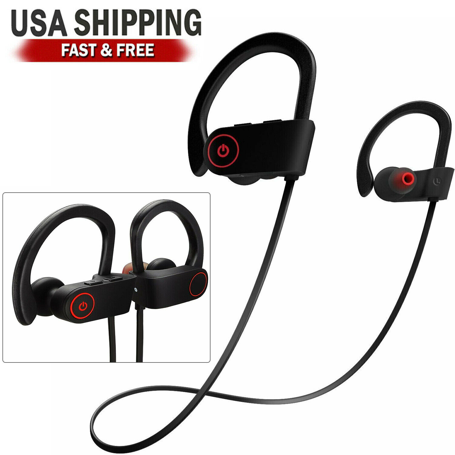 Bluetooth 5.0 Waterproof Earbuds for Sports