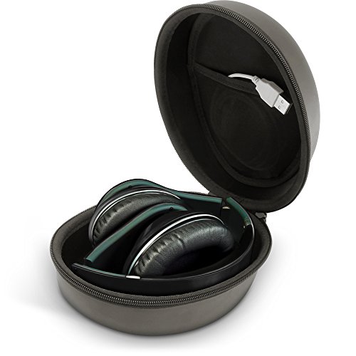 iGadgitz Hard Case for Foldable Headphones -Black