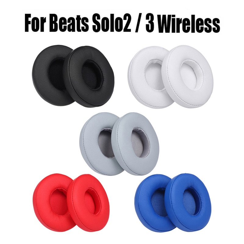 Black Ear Cushion Earpads for Beats Solo3 Wireless