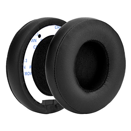 Black ear cushions for Beats Solo headphones