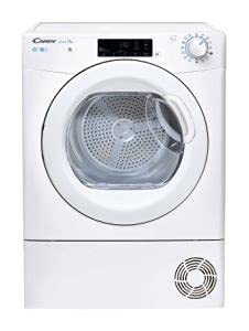 Candy CSOEC10TG 10kg Condenser Tumble Dryer, Sensor Dry, WiFi, White/White Door