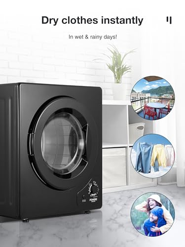 Compact 4KG Vented Tumble Dryer with Sensor