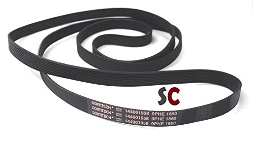 Contitech 9PHE 1860 Drive Belt for Tumble Dryer