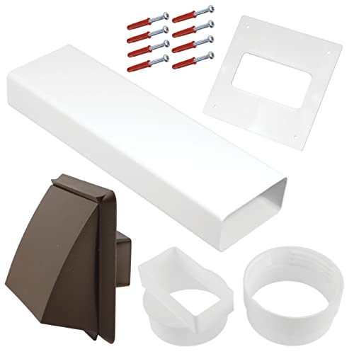 Spares2go Universal Ventilation Cap Kit for Dryers