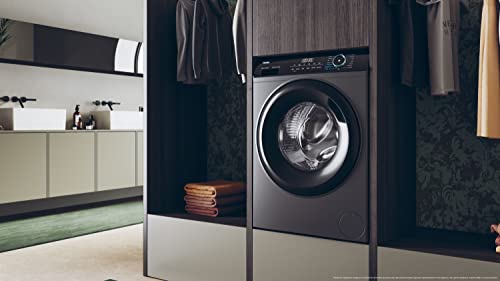 Haier 9kg Washer Dryer, 1400RPM, Graphite