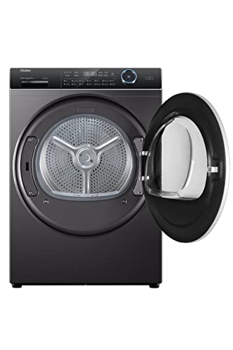 Haier 9kg Heat Pump Tumble Dryer in Graphite