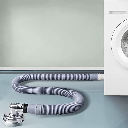 1M Universal Waschmaschinenablaufschlauch Verlängerung Set