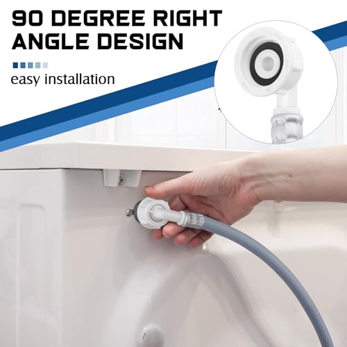 Twoonto Universal 2.5M Washing Machine Inlet Hose