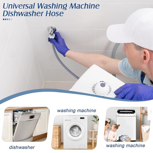 Twoonto Universal 2.5M Washing Machine Inlet Hose
