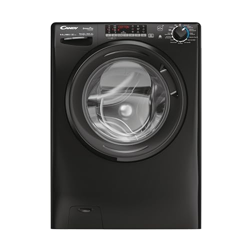 Candy Freestanding Washer Dryer, 8/5kg Load, Black