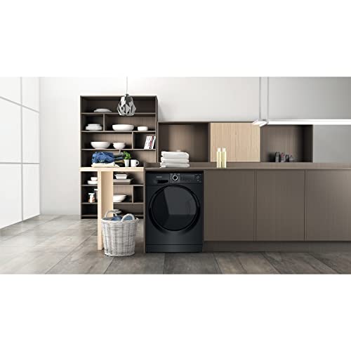Hotpoint ActiveCare 9/7kg Washer Dryer, Black