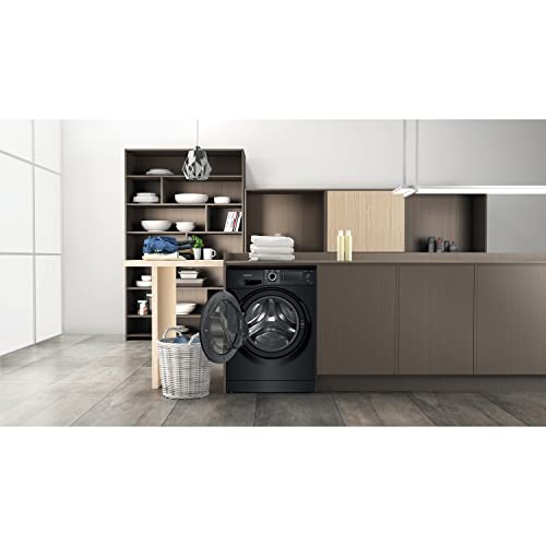 Hotpoint ActiveCare 9/7kg Washer Dryer, Black