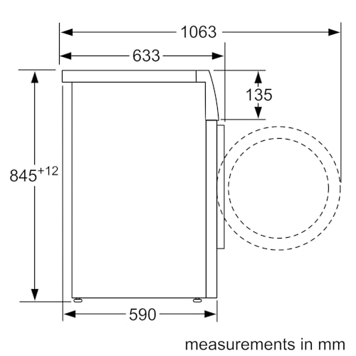 Bosch Series 4 8kg Front Loader Washing Machine