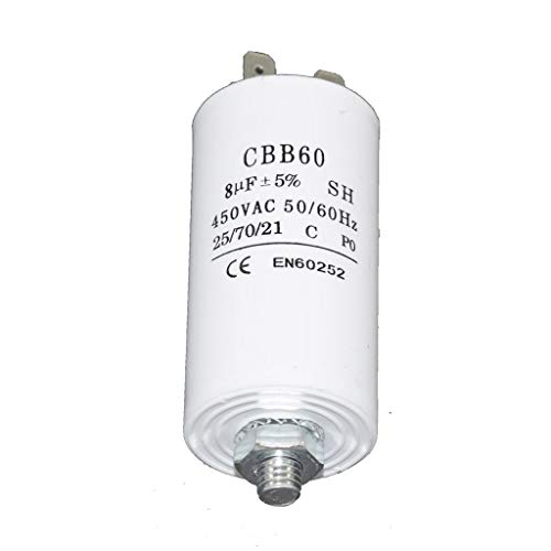 Universal 8UF Motor Start Capacitor for Appliances