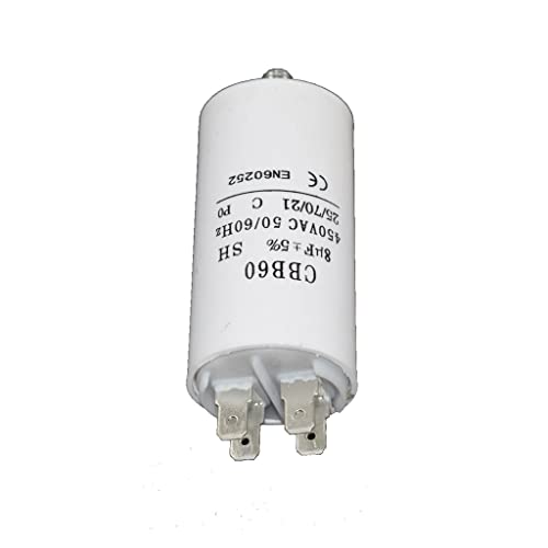 Universal 8UF Motor Start Capacitor for Appliances