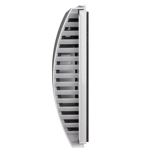 100mm Grey Tumble Dryer Air Vent Cover