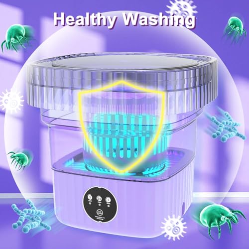 Mini Portable Washing Machine with 3 Cleaning Modes