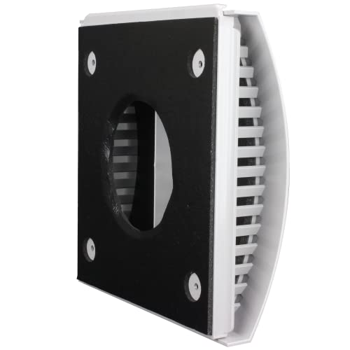 100mm Grey Tumble Dryer Air Vent Cover