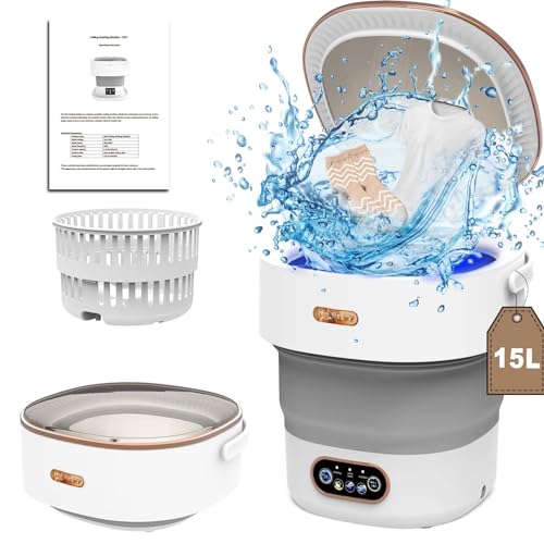 Compact 2-in-1 Portable Washer and Dryer