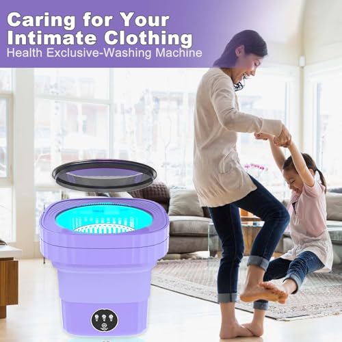 Mini Portable Washing Machine with 3 Cleaning Modes