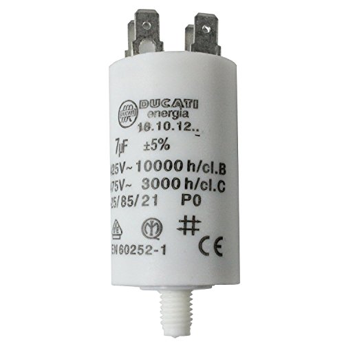 Spares2go Universal Motor Start Capacitor 7UF