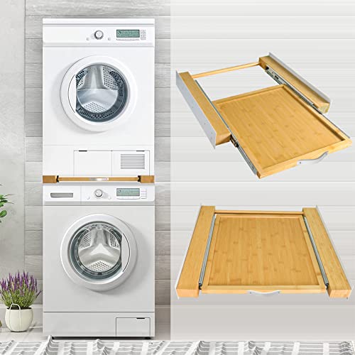 NIUXX Washer Dryer Stacking Kit with Ratchet Strips