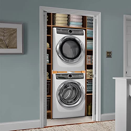 NIUXX Washer Dryer Stacking Kit with Ratchet Strips