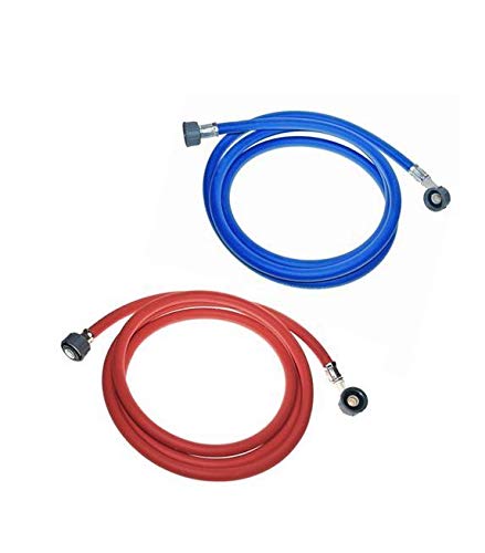 KGA 2.5m Washing Machine Water Hose - 2 Pack