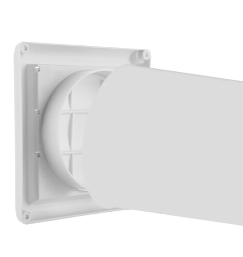 ZOFUN 3-Pack White Tumble Dryer Vent Covers