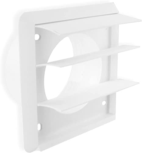 Universal Tumble Dryer Venting Kit - 4" White