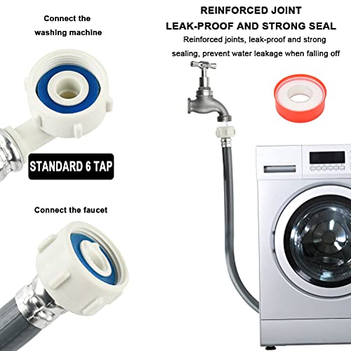 DODUOS 2m Universal Washing Machine Inlet Hose