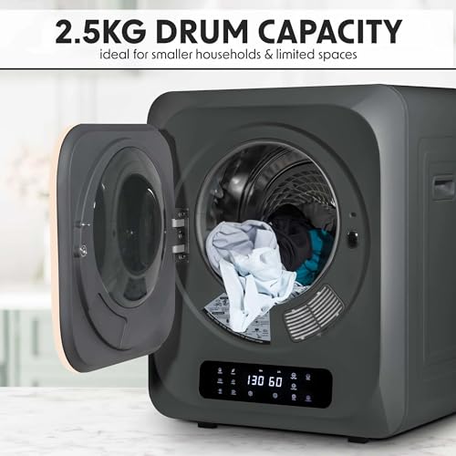 Baridi Compact Portable 2.5kg Tumble Dryer