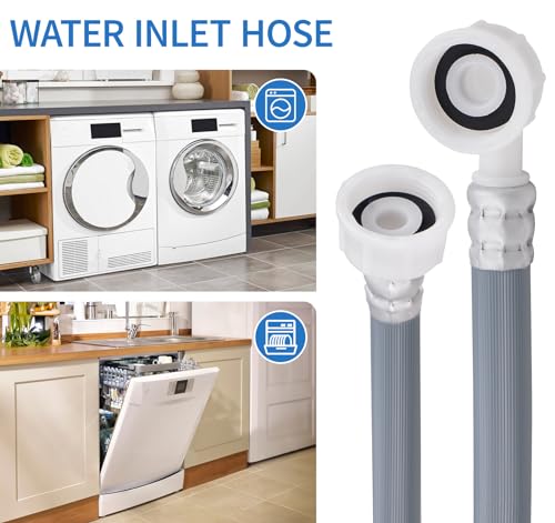 ilauke 2.5m Washing Machine Inlet Hose Extension