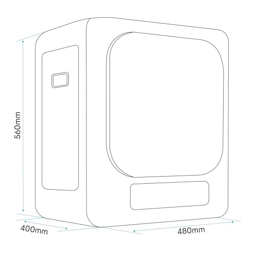 Baridi Compact Portable 2.5kg Tumble Dryer