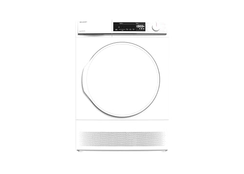 Sharp 8KG White Condenser Tumble Dryer