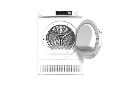 Sharp 8KG White Condenser Tumble Dryer