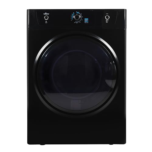 Willow WTD7B 7kg Black Vented Tumble Dryer