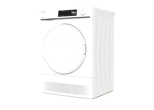 Sharp 8KG White Condenser Tumble Dryer