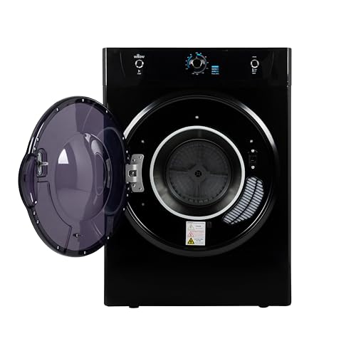 Willow WTD7B 7kg Black Vented Tumble Dryer