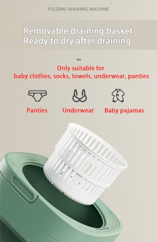 TEMU-SC 8L Portable Mini Washing Machine