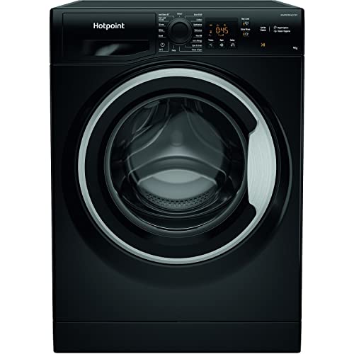 Hotpoint 9kg 1600rpm Black Washing Machine