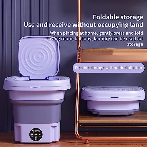 Compact Portable Washing Machine for Small Items